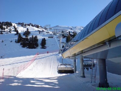 Der nagelneue Kreuzjoch-X-Press