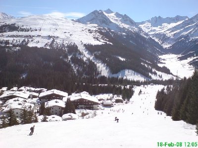 Oberhalb vom SL Märchenwald mit Ausblick zur Gerlosplatte