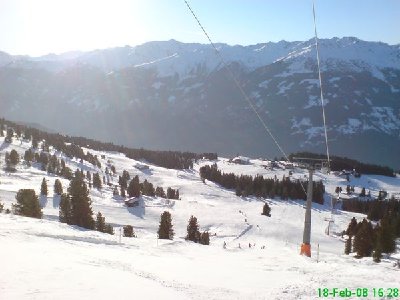 Ich war natürlich wieder der letzte Skifahrer auf der Piste und bin noch gefahren als die Sessel am Hanser-X-Press bereits in der Garage waren :-)