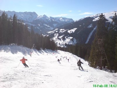Mittlerer Pistenbereich am Fussalm-X-Press