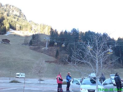 Selbstverständlich ging es auch noch nach Mayrhofen. Hier habe ich als kleiner Junge das Skifahren gelernt und deshalb zieht es mich immer wieder hier her :-) Im Bild die Horbergbahn