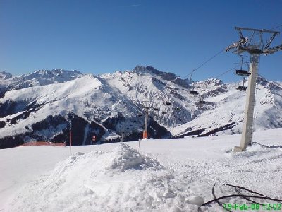 Die DSB 2er Lämmerbichl - im Hintergrund die Eggalm