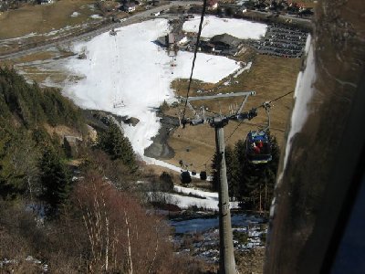 Talabfahrt gut befahrbar-- nur im oberen Teil iss eine etwas schlechtere Stelle  unterhalb der Heimalm