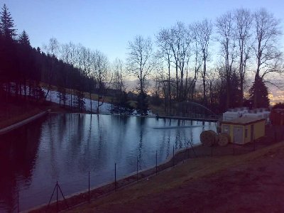 Teich zur Beschneiung-wird sicher noch gebraucht