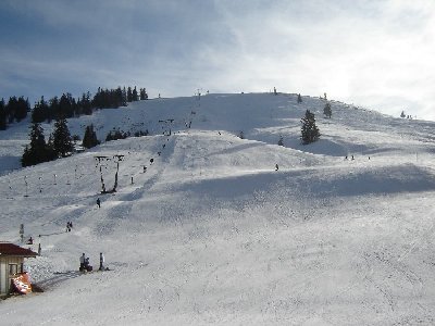 Blick auf die Fisstrecken