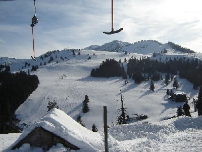 Blick Aussteig Schlepper 5 hinüber Richtung Schlepper 3.