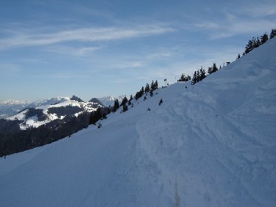 Selbe Postion, Blick in Richtung des Schleppers Nummer 10