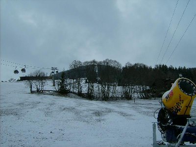 Hier muss der Wiesenlift irgendwo verlaufen sein...