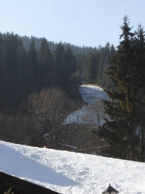 Das ist der Teil wo ich absteigen musste. Sieht auf dem Bild gar nicht so schlimm aus wie es war...