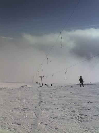 1,6 Km langer Tellerlift  Derese