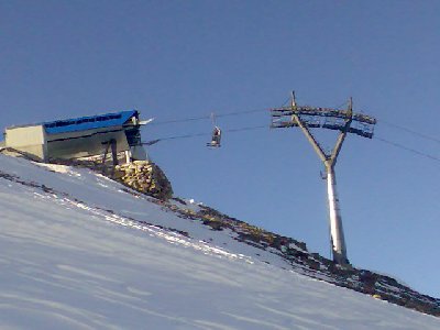 Schöne Y-Stütze der 4KSB/B Cabane