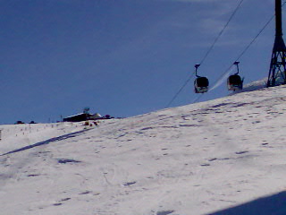 Blick auf den Saanerslochgrat