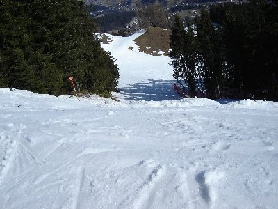 nochmals Alte Schneise von oben