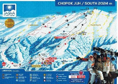 Süd:<br />Gelb= mögliche Freeride Varianten