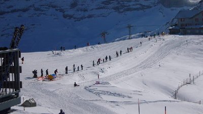 Kleiner Seilschlepper zum Berghaus Männlichen (Februar 2008)