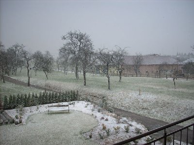 so sahs aus, Blick aus meinem Zimmer