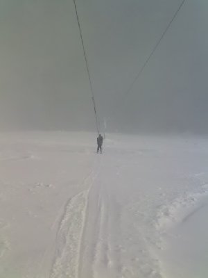 Im Schlepper Zadne Derese, 1,6Km lang