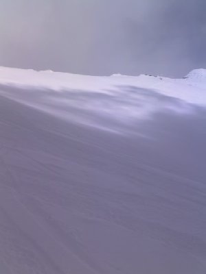 Blick rüber zum Chopok. Ausser uns vielleicht noch 100 Leute im Gebiet unterwegs