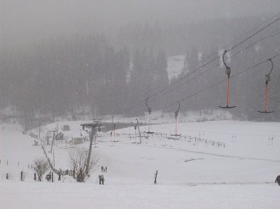 Fahlenscheid: Piste mit SL I und II