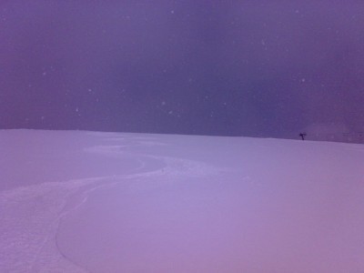 Heute beim Lawinensprengen