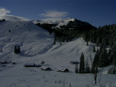 Sudelfeld, 8.15 Uhr morgens