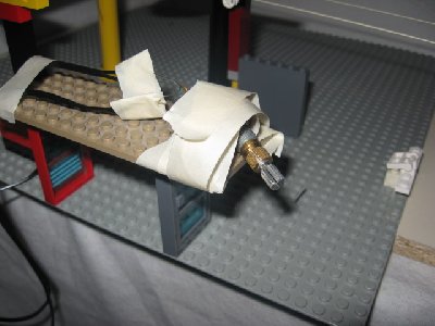 Mit diesem potensiometer steure ich die Geschwindigkeit(wenn auch nur schwer)