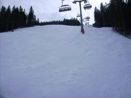 Turrachbahn schwarze Piste