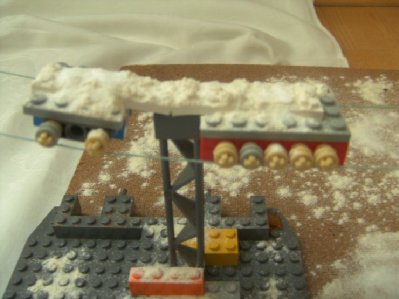 Niederhaltestütze bei der Talstation