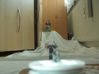 Sicht von Tal zu Berg