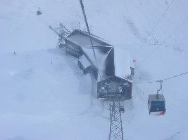 6: Furocla: Die Mittelstation der 6EUB Vorab ist gleichzeitig die Talstation.