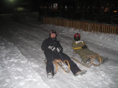 Uga Rodelbahn, anstrengend,