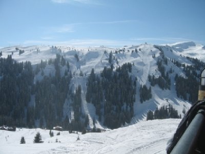 Blick von Terrasse Hotel Wallisgaden