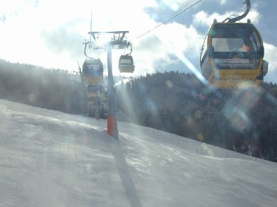 In der Westgipfelbahn