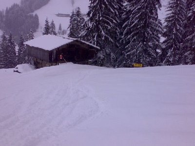 Hier geht mann die Brucke über richtung Pöglbahn