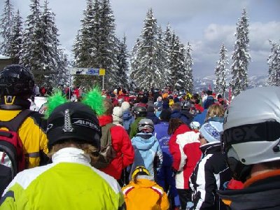 Wartezeiten am Reiterkogel-Ost