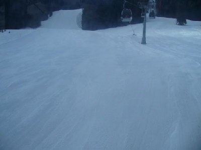 Blick auf die Schattberg Nord Abfahrt