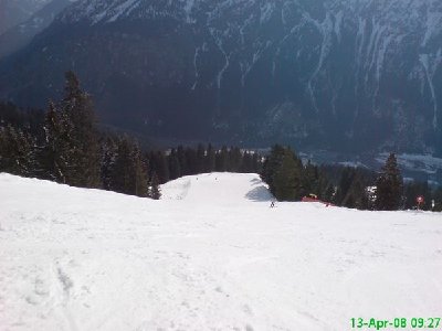 Die Abfahrt zur Mittelstation - in einem top Zustand!