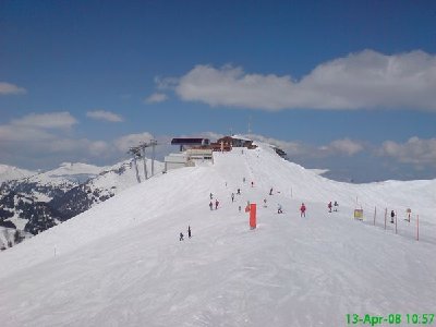 Bergstation der 6 KSB Zwerenalpbahn und der 6 EUB Kanzelwandbahn