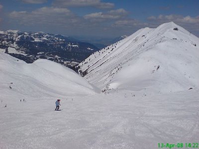 Piste bei der Zweiländerbahn