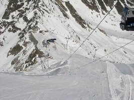 Blick zur Mittelstation