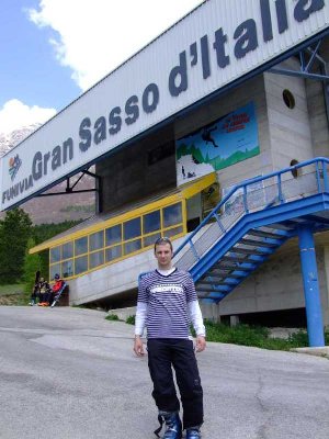 Hallo from Gran Sasso d'Italia!!