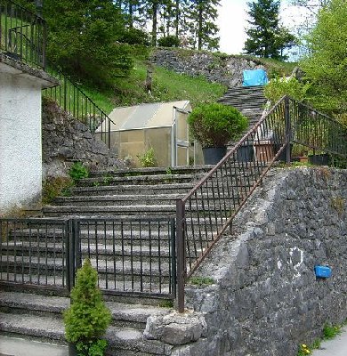 Sind das Treppen für die Bergbahngäste???