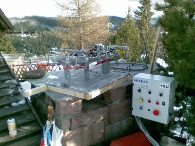 Umlenk mit den ersten Magazinteilen