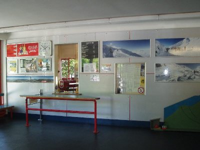 Innenansicht der Kassa