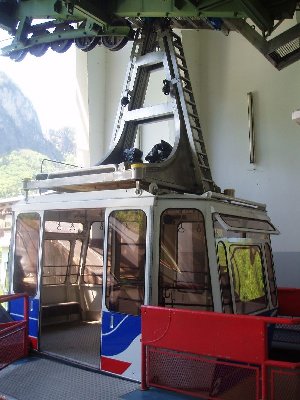 50 Personen fassende Gondel