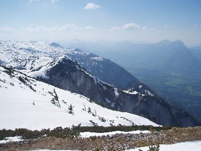 Blick nach Bad Reichenhall