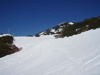 noch sehr gute Schneeverhältnisse