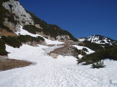Eine kleine Engstelle, die ca. 6 Meter ausmachte. Aber ich brauchte nicht einmal die Bildung aufmachen..