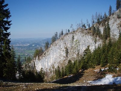 mit Rucksack und Wanderschuhen ist das kein Problem hier runterzulaufen