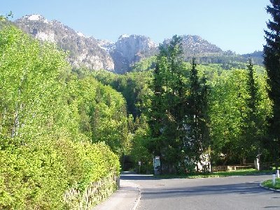 Blick zurück auf den Berg